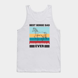 Best Horse Dad Ever Tank Top